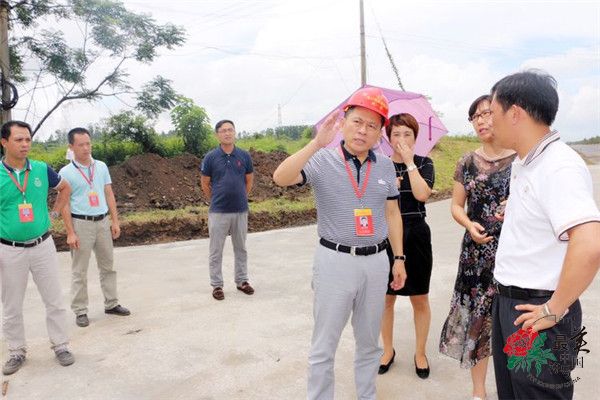 林一民书记对美安道路硬化及项目工地防风情况进行部署.jpg