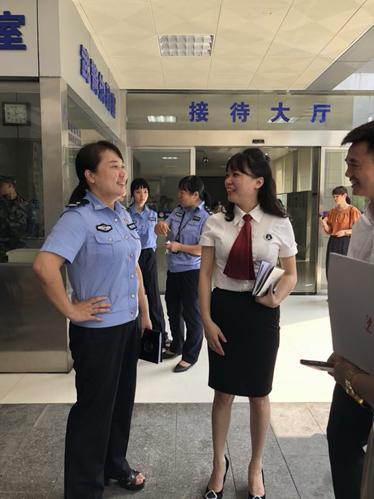 湖南君杰律师事务所律师受邀参观衡阳市女子看守所
